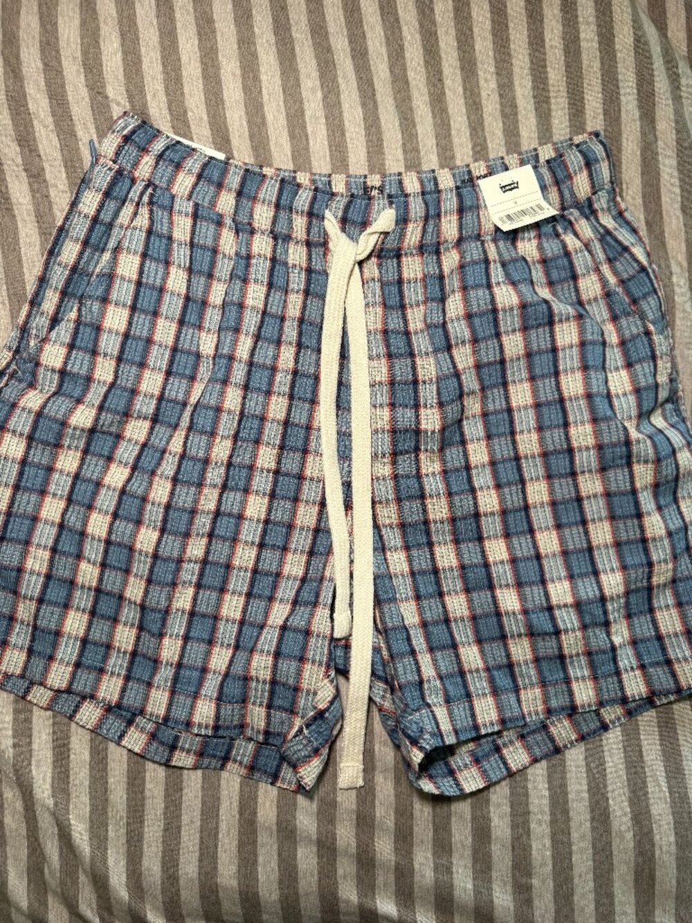 Levi’s XX Chino Bay Plaid Shorts Men’s M NWT